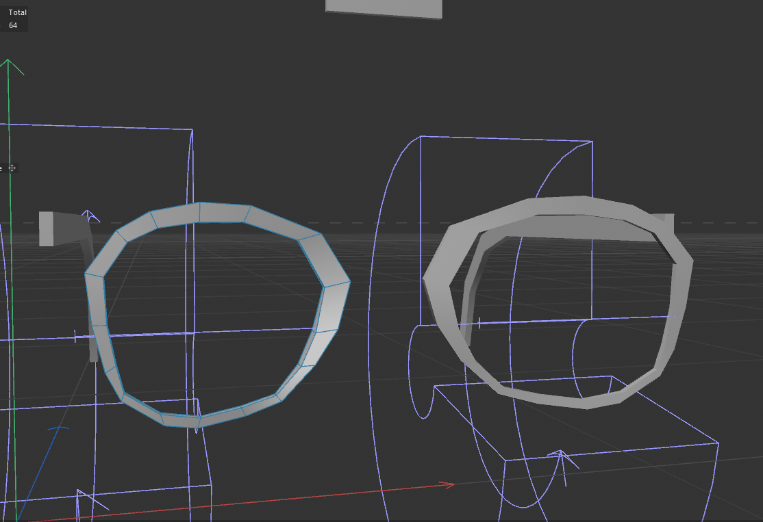 Changing the shape of the frames using the polygon surfaces.